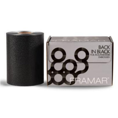 Framar Embossed Roll Back In Black (320ft) 1