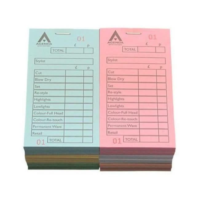 Agenda Check Pads Numbered 1