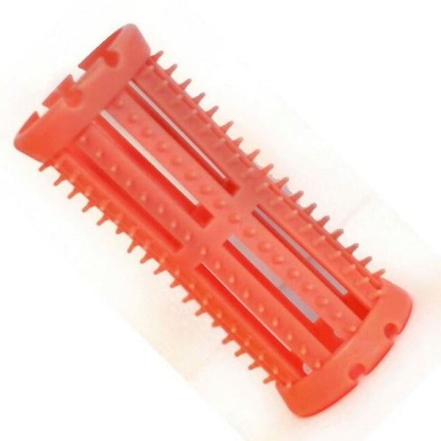 Hairtools Pin Cut Rollers Red pk8 1
