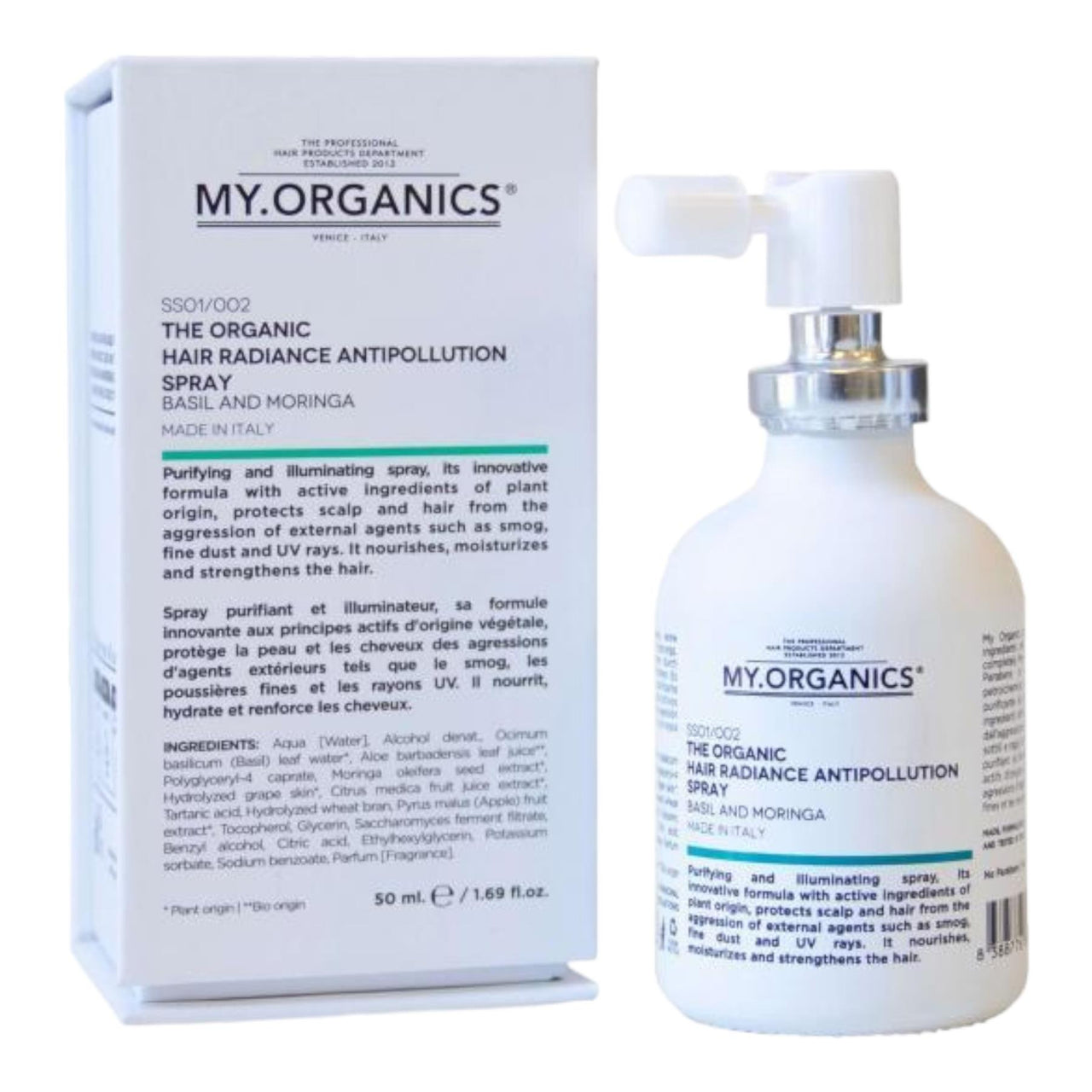 My Organics Hair Radiance Antipollution Spray