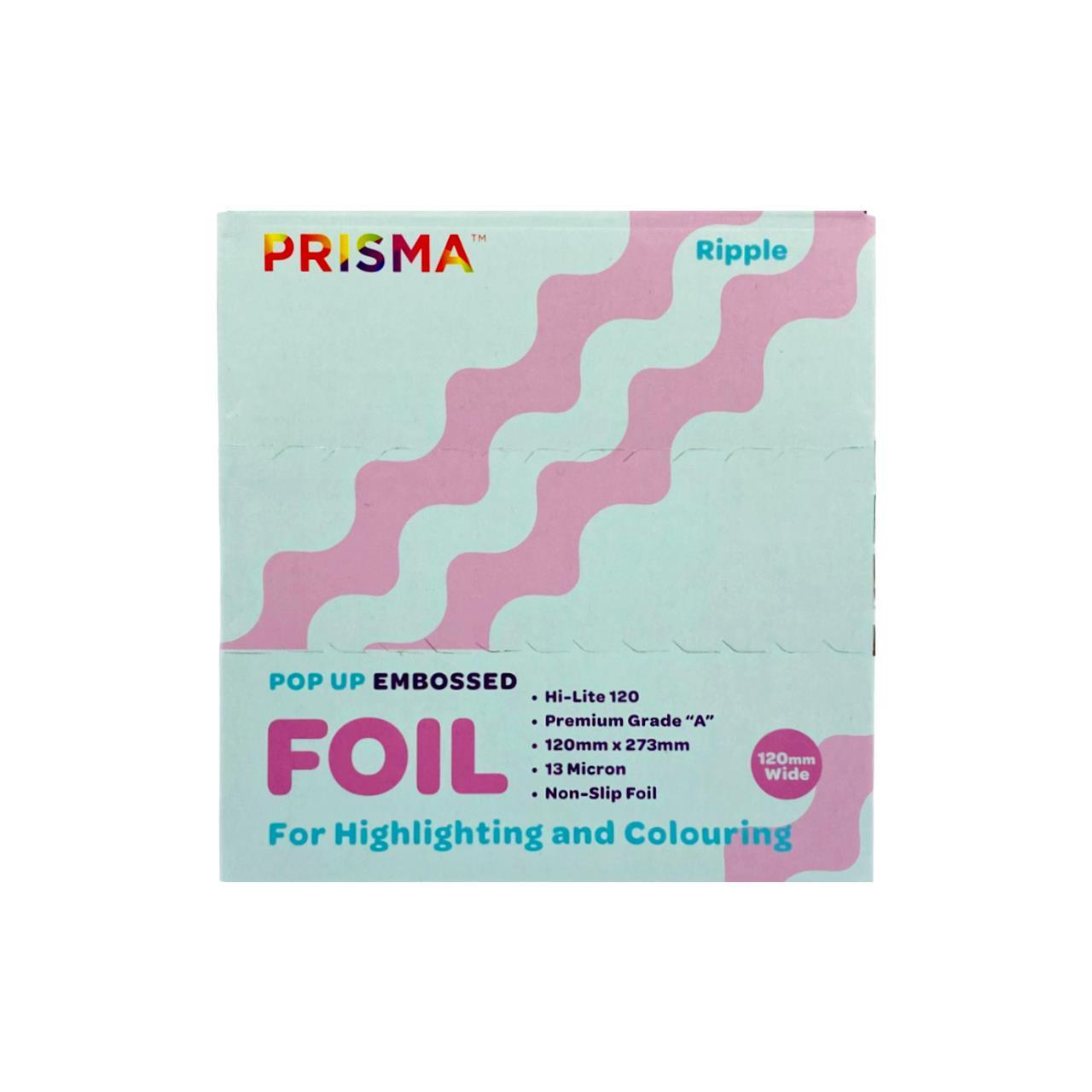 Prisma - Embossed Pop-Up Foil - Ripple Blue Pink (120mm x 273mm) (Single)